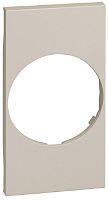Лицевая панель Legrand BTicino Living Now для 1-м. 2 мод. розетки 220В песочный картинка